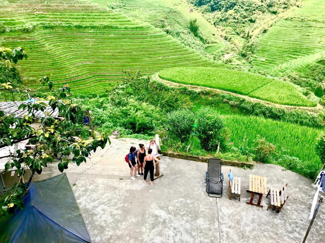 Dragon'S Den Hostel Longsheng Exterior foto